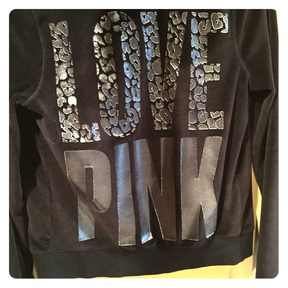 PINK Victoria's Secret Velour Jacket