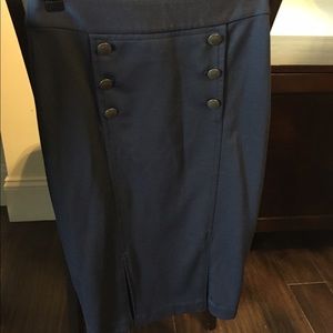 Limited Navy pencil skirt