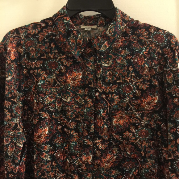 Ecote Button down blouse