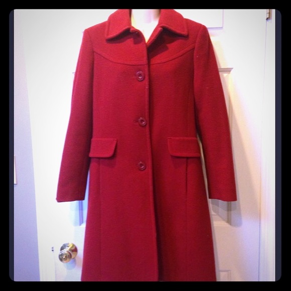 larry levine wool peacoat