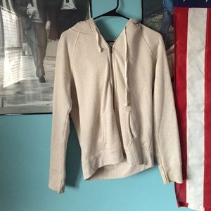 Cream colored zip up from AE