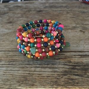 Multicolored Bohemian styled beaded bracelet 🌞