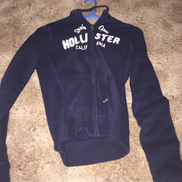 hollister zip up
