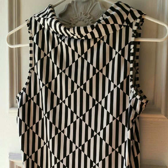 Sleeveless Cowel Neck blouse