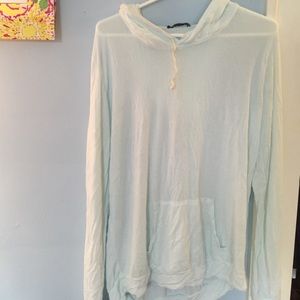 Aqua Brandy Melville sweatshirt:)