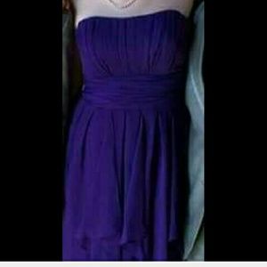 Purple special occasion dress