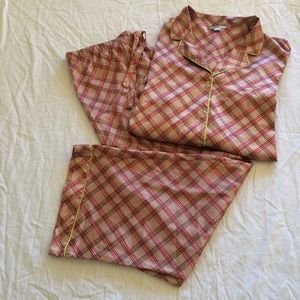 Victoria's Secret Satin Pajama Set Size XL