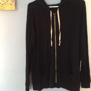 Brandy Melville full zip hoodie:)