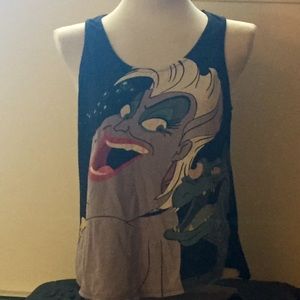 Little Mermaid Ursula Tank Top Size Large