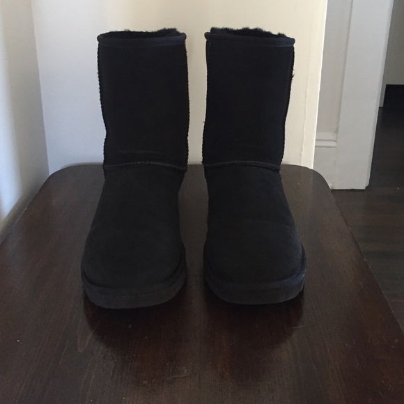 Black UGG Classic Short