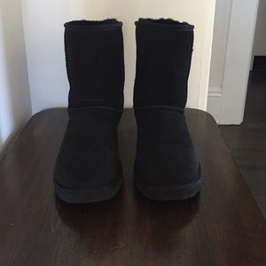 Black UGG Classic Short