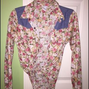 Floral long sleeve. Never worn.