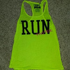 Run Faster workout tee