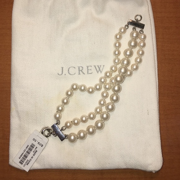 J. Crew Jewelry - New J. Crew Pearl Bracelet