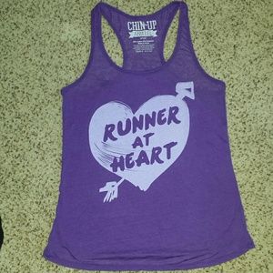Runner at Heart workout tee