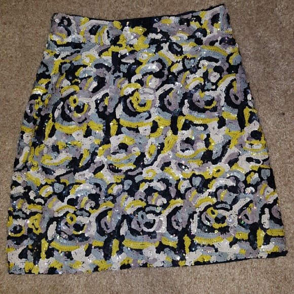 NWT French Connection sequin skirt