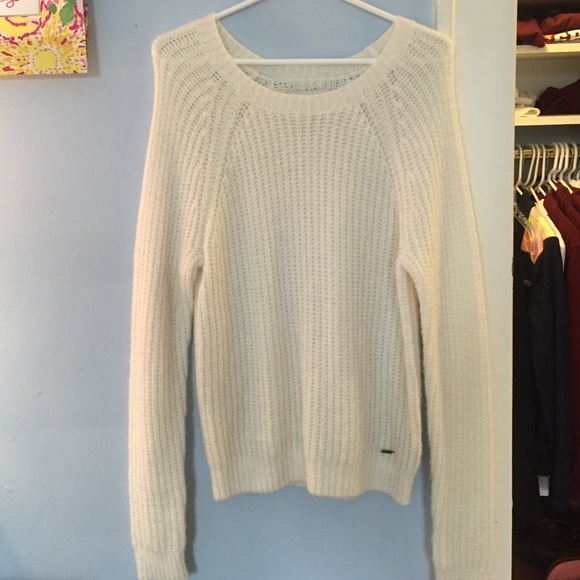 White sweater:)