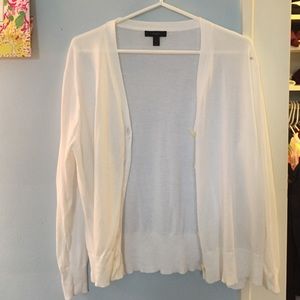 White J. Crew cardigan:)