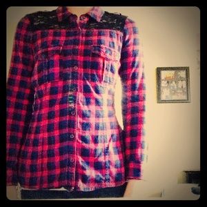 New lace flannel❤️