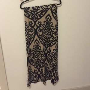 Printed Maxi skirt