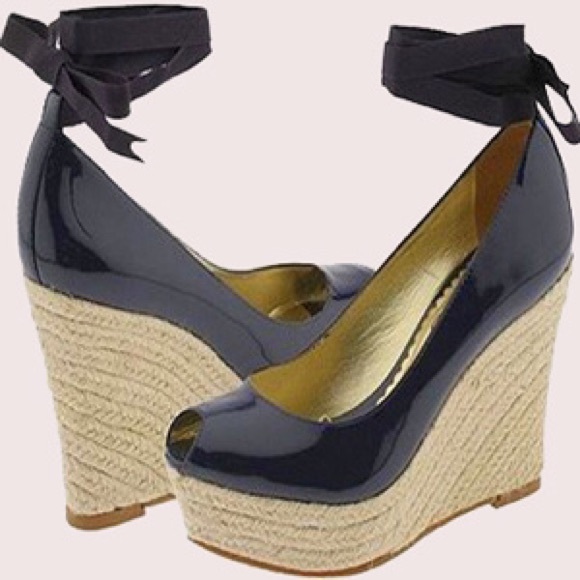 Jessica Simpson Janey Peep Toe Wedges.