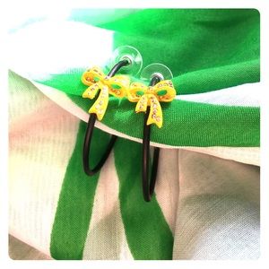 Viva La Betsey BETSEY JOHNSON Bow Hoops