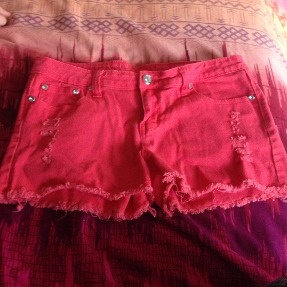Coral shorts!