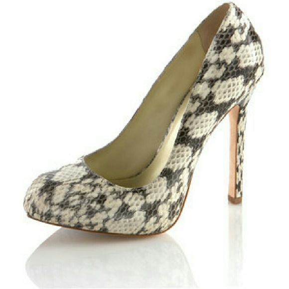 Dolce Vita Beam Snakeskin Platform Shoes