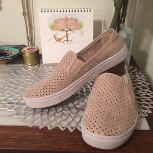 Light Pink Slip-on Sneakers