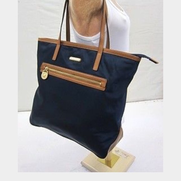 Michael Kors navy blue handbag