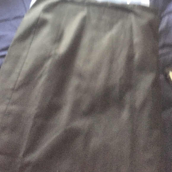 Black j crew pencil skirt BNWT.