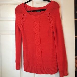 Red Long Sleeved Sweater