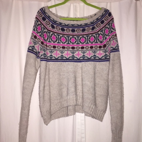 American Eagle Fair Isle Sweater