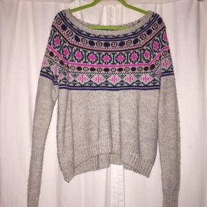 American Eagle Fair Isle Sweater