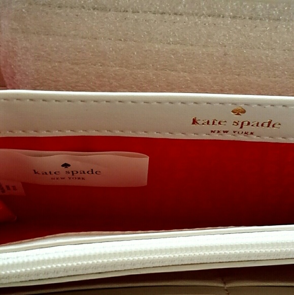 New Kate Spade Westchester Forever Stripes Wallet - Picture 3 of 4