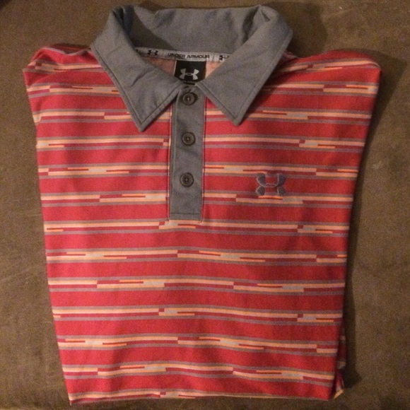 UNDER ARMOUR Collared Golf Shirt