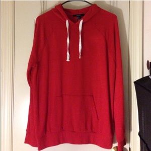 Red hoodie