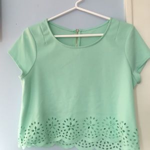 Urban Outfitters mint crop:)