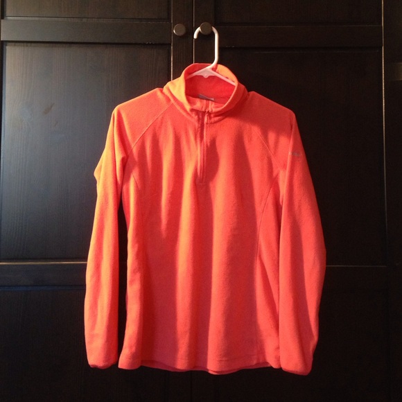 Columbia sports fleece half zip up jacket