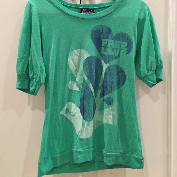 Free Love Quarter Sleeve Top