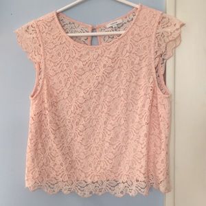 Baby pink crop from Aritzia:)