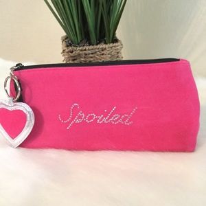 🎀PINK VELVET MAKEUP BAG🎀