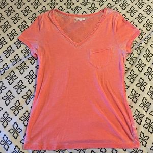 Simple Coral Tee!