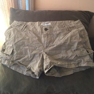 Light olive green shorts