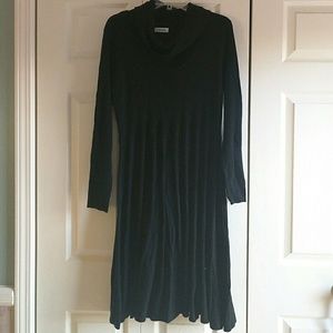 Calvin Klein Black Sweater Dress