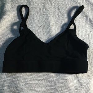 Black bralette