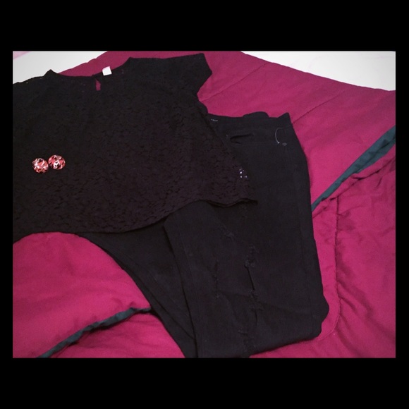 Fashion to Figure ripped black jeans