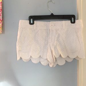 Scalloped Lilly Pulitzer shorts:)