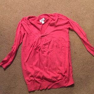 Pink LOFT sweater