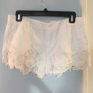 White Lucky Brand Shorts